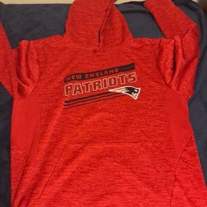 Red Patriots Hoodie